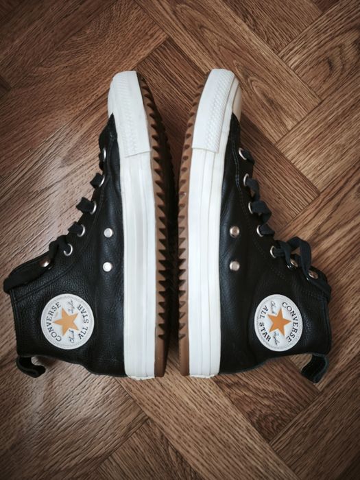 Кеди Converse шкіряні