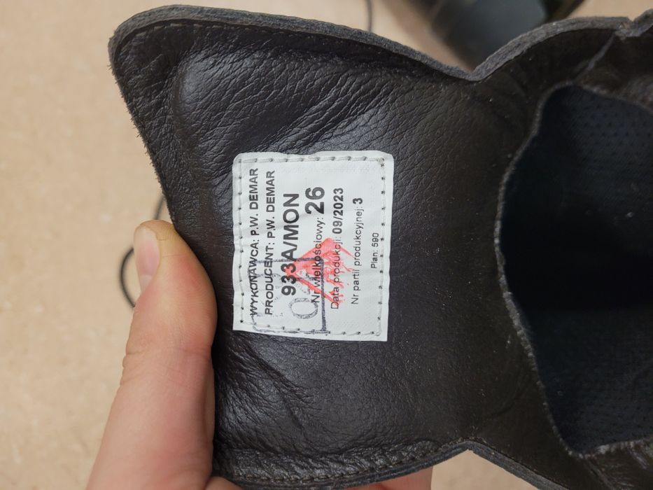 Buty zimowe 933/A MON 26 cm