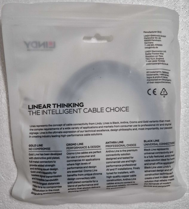 Adaptador USB - Série DB9 RS232 Chip Prolific Lindy 42855 (NOVO)