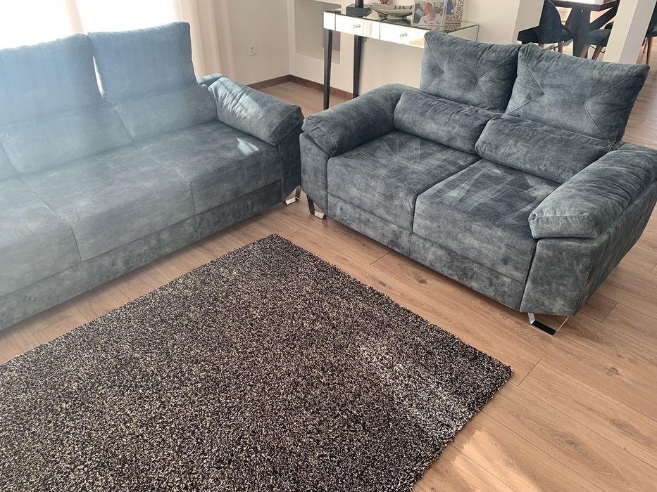 Sofás como novos viscoelasticos Turcifal • OLX Portugal