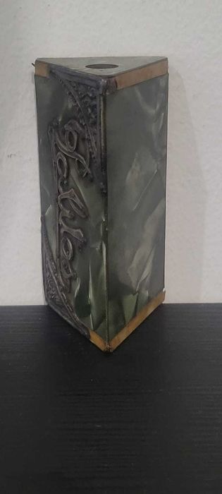 Paliteiro Vintage em Celulóide Verde Perolada – Peça de Coleção/Retro