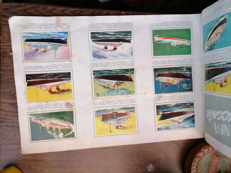 Caderneta Cromos NAVIOS E NAVEGADORES