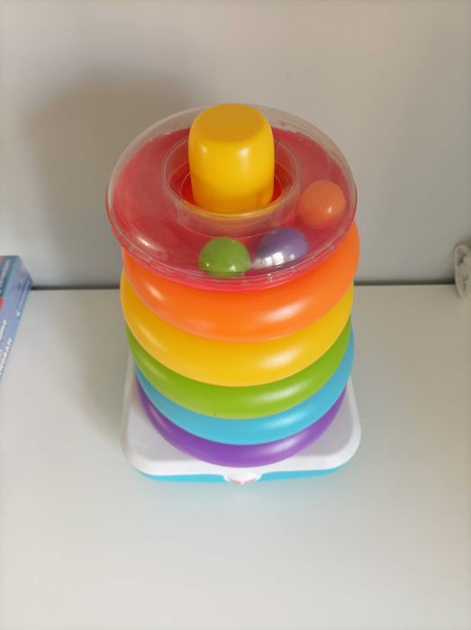 Pirâmide gigante argolas - Fisher Price