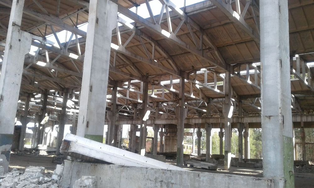 Колонны подкрановые фермы