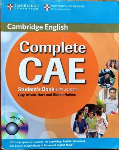 Complete CAE: workbook e student's book