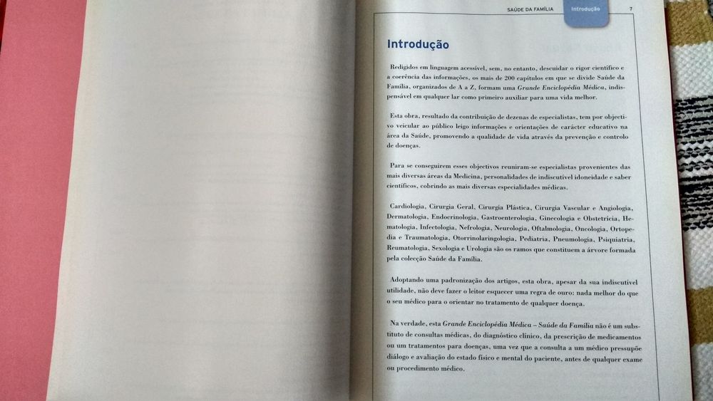 "Grande Enciclopédia Médica - Saúde da Família" Volume 1