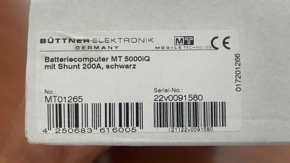 Büttner Elektronik Komputer akumulatorowy MT 5000 iQ. Dometic, Kamper