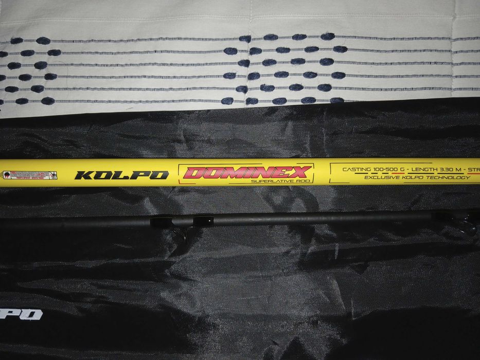 Kolpo Dominex 3.30 m 100–500 g  Extreme Rod + Carreto 6000