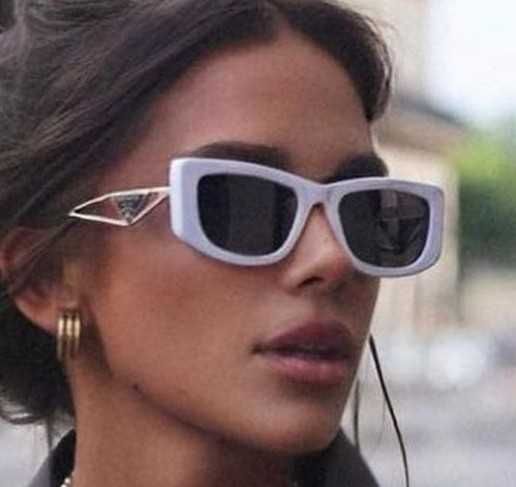 Сонцезахисні окуляри Prada / Жіночі очки Прада прямокутні