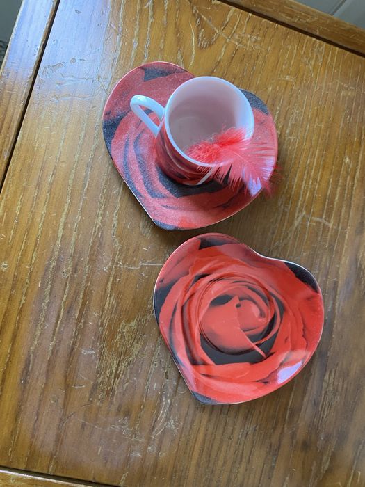 Conjunto chavena+prato