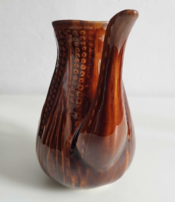 Dzbanek PRL Gliniany porcelanit szkliwiowy