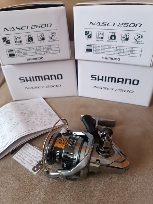 Котушка Shimano 21 Nasci 2500 FC