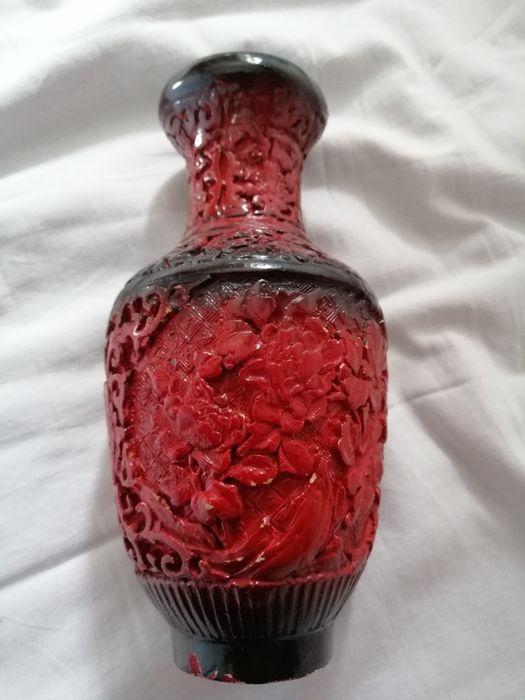 PRL, Wazon lub świecznik 21 cm, Vintage