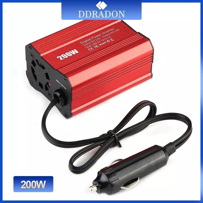 Інвертор 12v 220v Перетворювач 200w