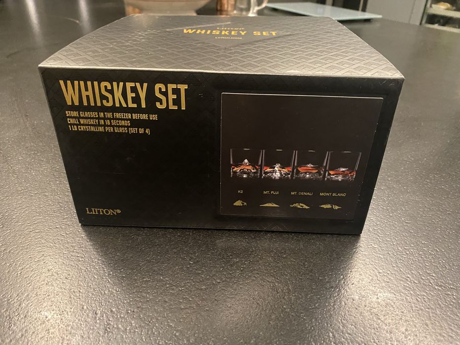 Whiskey set Liiton zestaw szklanek do whiskey