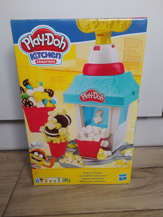 Zestaw ciastoliny Play-doh Popcorn Sosnowiec •