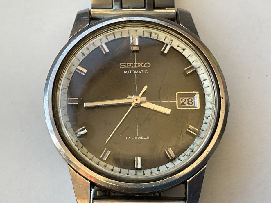 Antigo relogio marca Seiko automatico