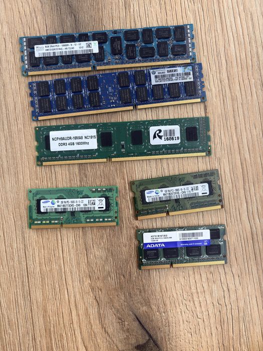 Оперативна память 1,2 ,4,8 гб