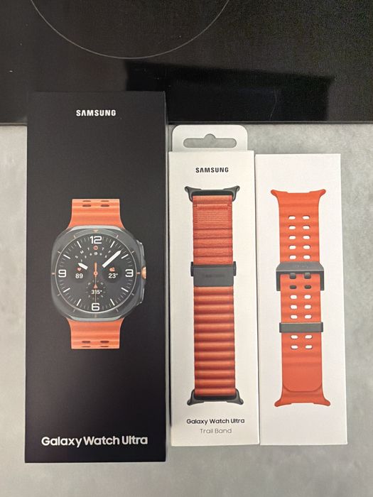 Samsung Galaxy Watch Ultra LTE 47 mm – tytanowy szary