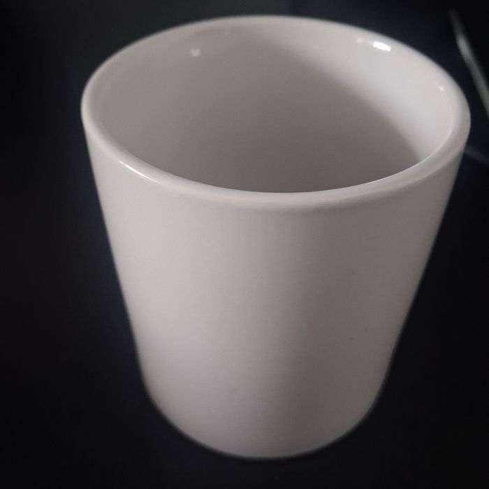 Kubek biały ceramiczny