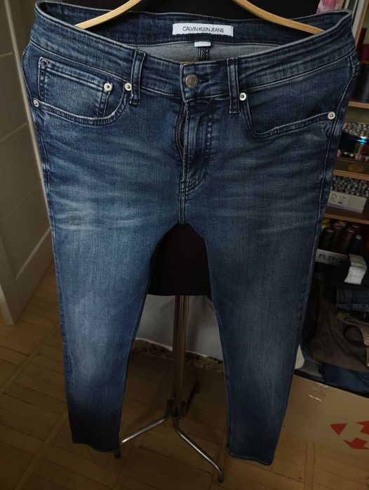 Джинсы Calvin Klein jeans USA w30 stretch mid blue.