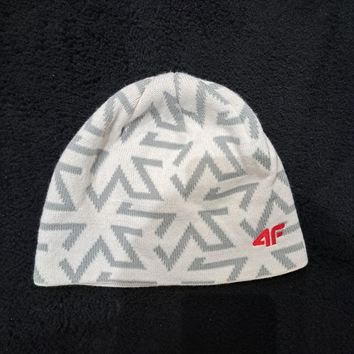 Czapka olimpijka, 4F, Docchi 2014, S/M, biało szara