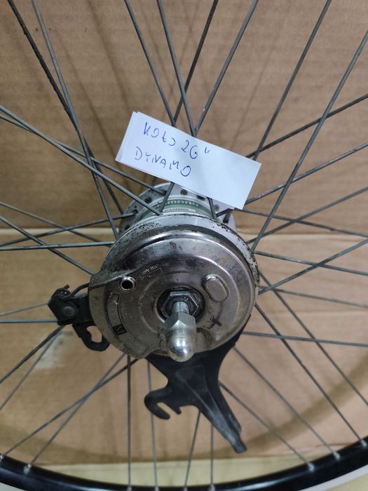 Koło 26" z dynamem w piaście