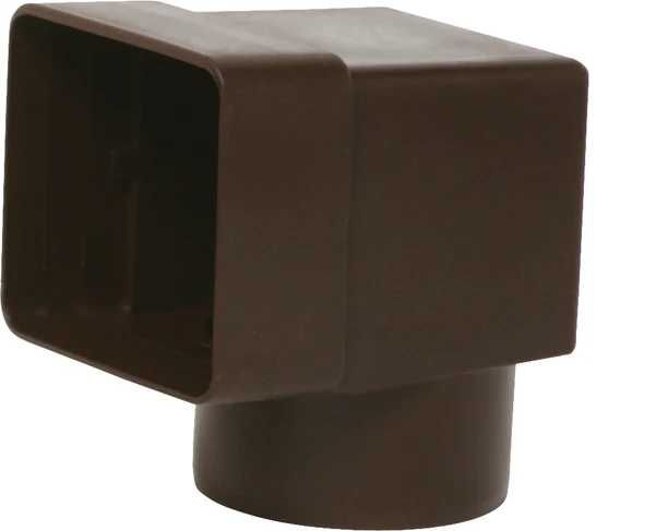 Boca descarga angular quadrada 10x10