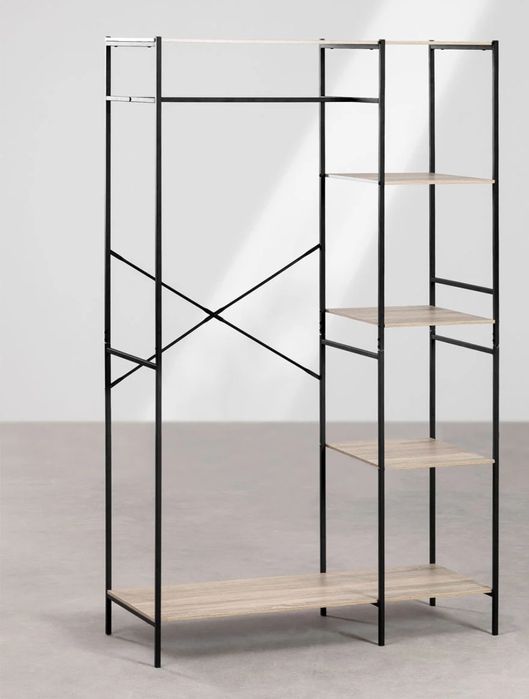 Cabideiro de roupas Roupeiro aberto