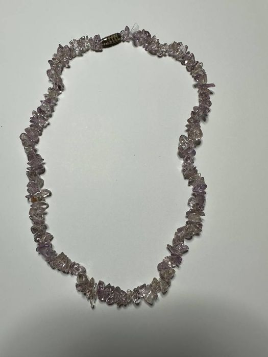 Колье ожерелье аметист