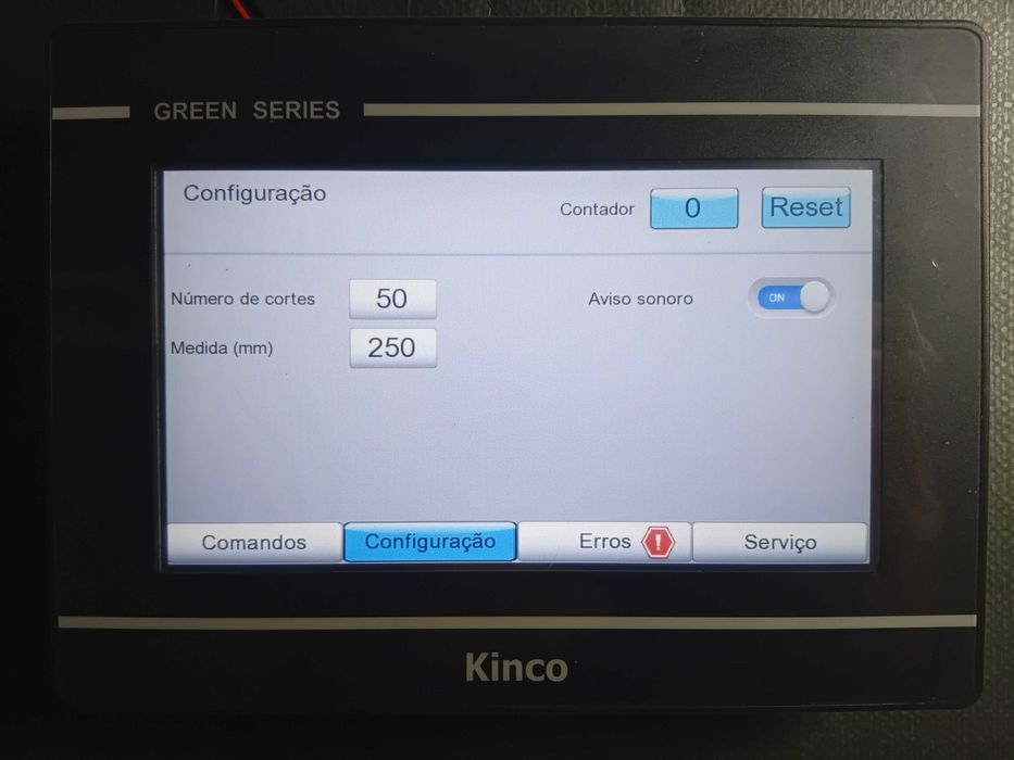 Serrote mecânico - Controlador