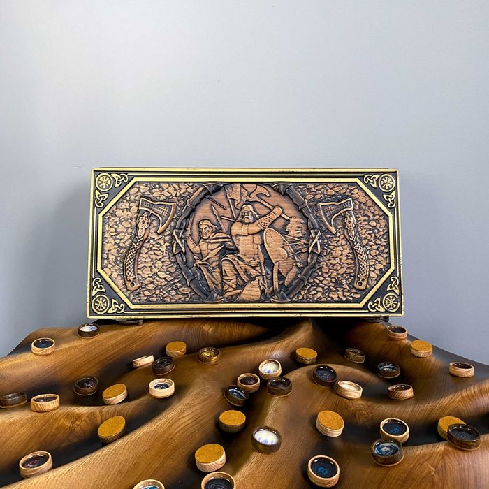 Елітні Нарди з дерева від виробника з унікальним різбленням Подарунок!