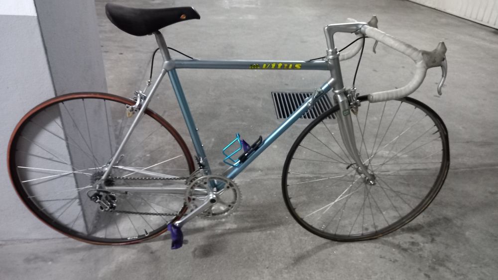 Bicicleta de corrida clássica