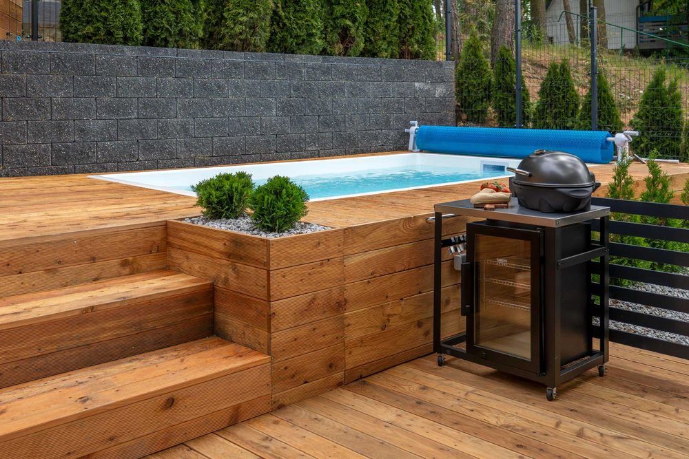 Domki nad jeziorem Nyskim Skorochów. Basen, Jacuzzi Beach Brothers