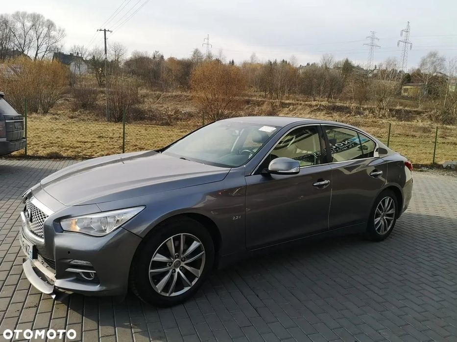 Infiniti Q50 Okazja Infinity q50 2,2d  Skory Navi elektryka AUTOMAT 2014r 220000km