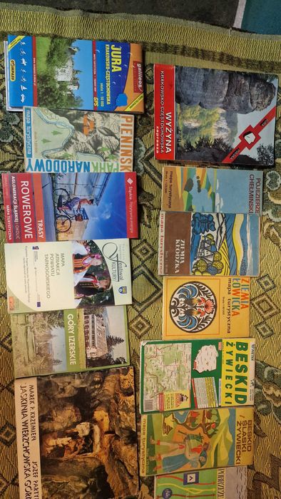 mapy zestaw map Polska