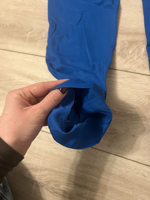 spodnie zara 34 niebieskie