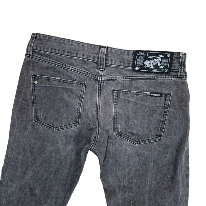Mazine Jeansy męskie premium spodnie jeansowe W36 L31 ( L / XL ) szare