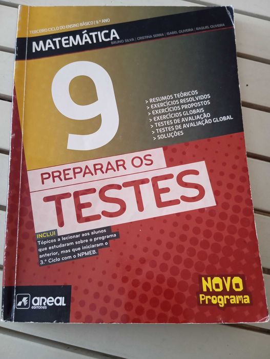 Preparar testes de matemática 9* ano