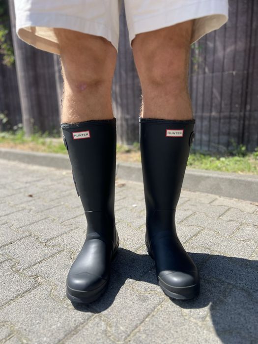 Nowe z metką kalosze męskie rozmiar 44 wysokie HUNTER