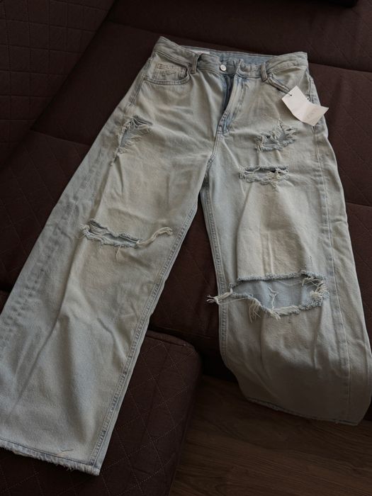 Новые джинсы Zara, рубашка zara