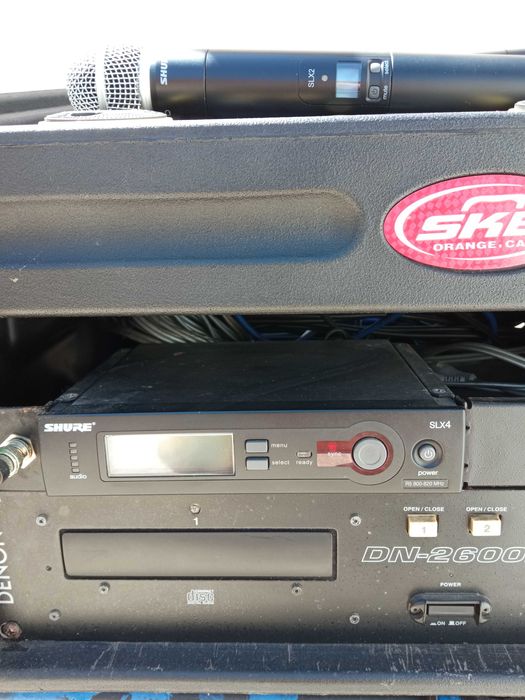 Shure SLX 4+Denon DJ Set 2600/500+Yamaha Mixer 16/4 !! FELIZ NATAL !