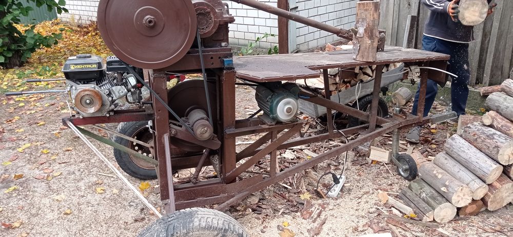 Дровакол 220 газ- бензин