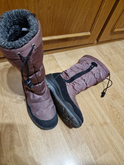 Сапоги для девочки SKANDIA зимние текстиль боковая молния