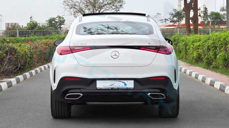 Samochód auto do ślubu Mercedes GLC Coupe biały nowy - OKAZJA