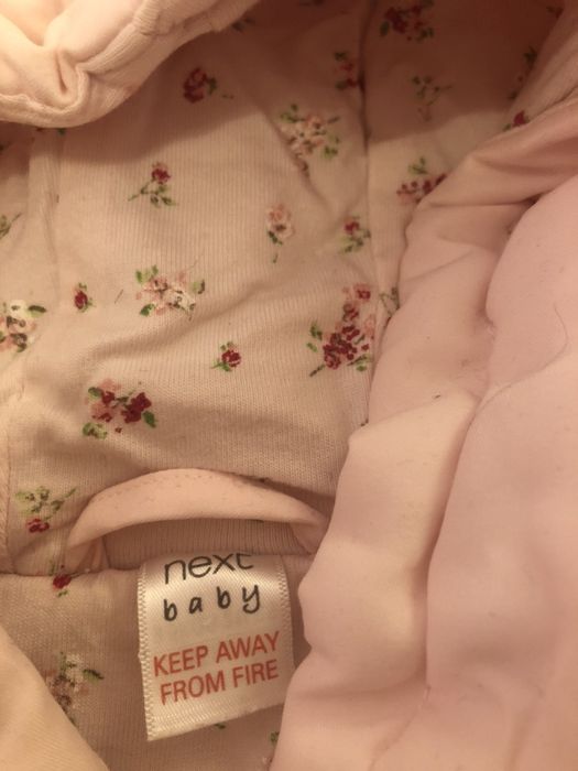 Kombinezon next różowy