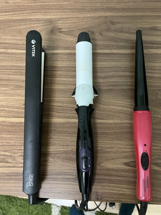 Лот Плойка, утюжок/праска для волосся