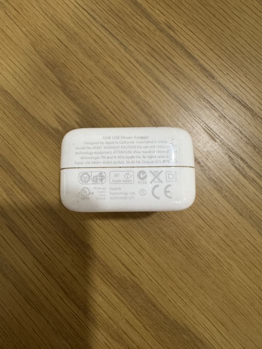 Зарядка apple a1357