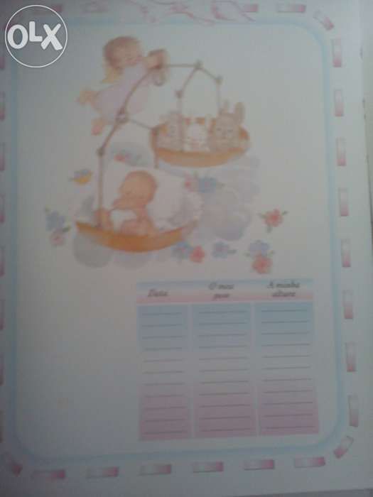 Álbuns em Prata de lei de nascimento bebe