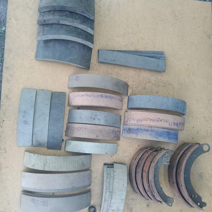 Накладки на тормозные колодки барабанные тормоза ВАЗ ГАЗ ЗИЛ УАЗ